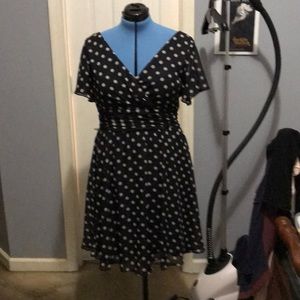 Polka dot Jessica Howard Dress.